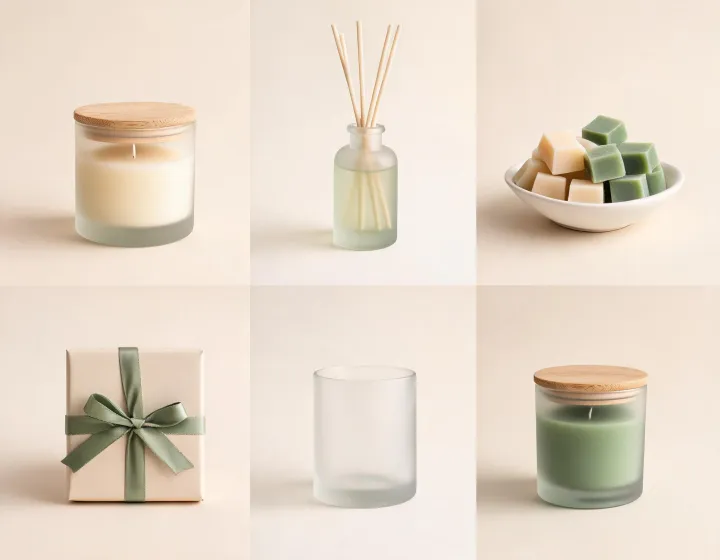 Catalog of candles and diffusers